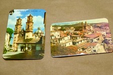 TAXCO GRO Mexico 1960's  MEXICO POCKET CALENDAR Panorama Church vista picture