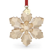 Swarovski 2026 FESTIVE GOLD ANNUAL EDITION LARGE Ornament 5729037 picture