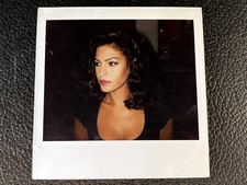 Eva Mendes Polaroid Original Photo Sexy Pretty Woman Movie Star Beautiful Hot picture