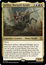 Arthur, Marigold Knight [Bloomburrow Commander] Magic MTG picture