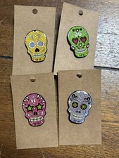 Destination Imagination GF16 Sugar Skull Pins Set Of 4 picture