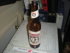 Rare OERTELS '92 Beer Amber Bottle 12 oz Louisville, KY  WHITE Label picture