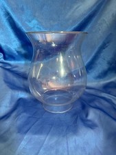 Clear Glass Balloon Flared Globe Shade Chimney 4.5