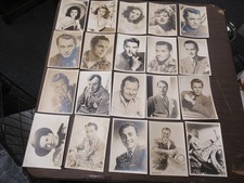 20 Vintage 5X7 Fan Photos Male & Female Movie Stars Celebrity Old Hollywood picture