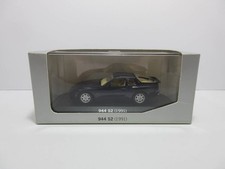 Porsche 944 S2 1991 Mini Car Blue/Black 1/43 Dealer Custom 14Y+ JAPAN picture