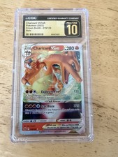 Charizard VSTAR 019/159 Crown Zenith Pokemon TCG VSTAR Rare NM picture