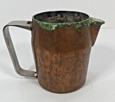 Sambonet Italy 18-8 Copper Creamer Pitcher Vintage Patina 1963 Marked picture