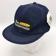 Vintage The Andersons Blue Denim Trucker Snapback Hat NEW K-Products picture