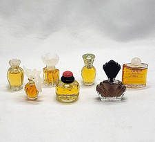 Saint Laurent, de la Renta, McClintuck, Taylor - 7 Mini Bottles Vtg. Purfume NOS picture