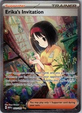 Erika's Invitation 203/165 Special Illustration Rare 151 Pokemon Holo Near Mint picture