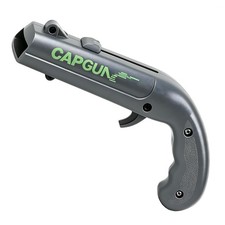 Grey Novelty Cap Gun Style Bottle Opener – Realistic Construction with Ergono... picture