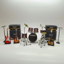 RARE Miniature CONCERT Set Drum Series Miniatures picture
