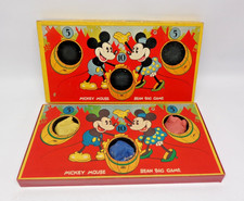 Vintage 1930's Mickey Mouse Bean Bag Game Manufactured By Marx Bros Co picture