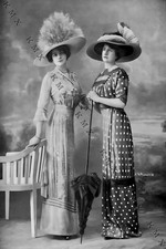 1900's Victorian Girls 4x6 photo picture
