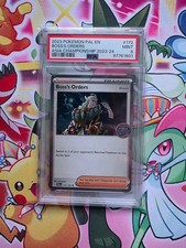 Pokemon Asia Championship Series Boss's Orders PSA 9 Mint picture