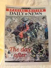 9/11 world trade center newspaper picture