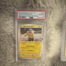 2020 Pokémon Japanese Broadcast Com. Campaign Detective Pikachu 099/S-P PSA 10 picture