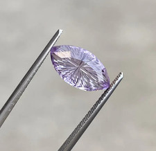 Hand Carved Fantasy Cut Loose Gemstone Alexandrite (13x7) MM 3.50 Ct picture