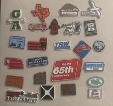 Vintage lot 1970-80’s Rubber Fridge Magnets  Lot Of 24 picture