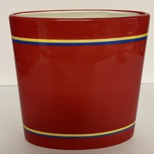 FTD Red Ceramic Planter “A Gift From FTD” Floral Container Vase Planter Pot picture