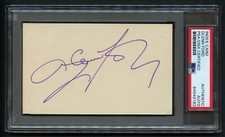 Glenn Ford signed autograph auto Vintage 3x5 Gilda / The Big Heat PSA Slabbed picture