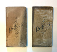 1905 NY Store Ledgers, Set of 2, Cape Vincent, Lyme, Jefferson County Day Books picture