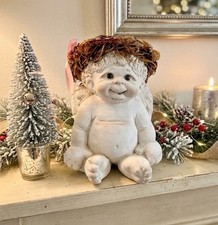 Vintage Dreamsicles Bright Eyes Cherub Figurine DC108 Signed Kristin picture
