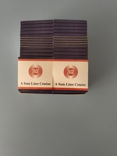 Vintage Sun Line Cruises Matchbooks Box of 50 Stella Solaris Oceanis Maris picture