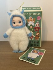 Mr. Christmas Mystery Mini Elf Ornament RARE BLIZZARD Series 1 NEW HTF picture