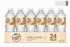 Canada Dry Vanilla Cream Soda , 20 Fl Oz (Pack of 24) picture