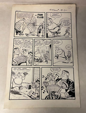 HUMPHREY #21 comic art 1 PG STORY AVISON KREMER FAN ACCORDIAN 1952 ICHABOD picture