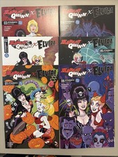 Harley Quinn X Elvira #1-6 Complete Lot DC Dynamite Comics picture
