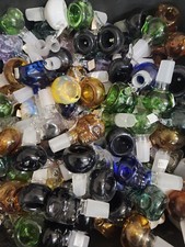 WHOLESALE LOT OF 25x 18mm Slide Bowl Tobacco Smoking slide water pipe  picture