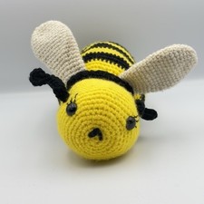 Handmade Crochet Bumble Bee Plushie 11