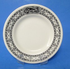 Forum bread & butter plate Shenango stoneware casino pre-1950 picture