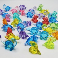 360 Pcs Mini Dinosaur Figures, Mini Resin Animals to Hide, Bulk Plastic Dinosaur picture