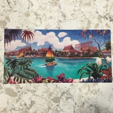 DISNEY'S POLYNESIAN RESORT POSTCARD from 2000 Vintage picture