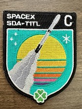Original Space SDA T1TL Sattelite Mission Program Patch 3.5” picture