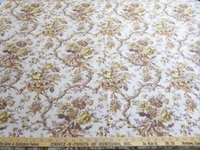 Vintage Vymura Fabrics Richelieu Toile Cotton Fabric picture