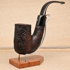 1961 Dunhill Shell Briar 591 F/T Group 4S Oom Paul Estate Pipe England picture