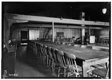 Photo:Flushing Queens NY 1900s Society of Friends Meetinghouse Interior picture