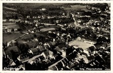 Postcard Königsbrück in Upper Lusatia, aerial view of many houses,... - 4692068 picture