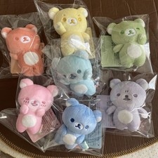 Rilakkuma Rainy to Sunny Nanairo Mini Plush Complete Set of 7 San-X picture
