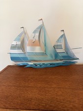 Just Beautiful  Metal Art  Sailboat Regatta picture