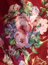 Fabrics Collectable Linen & Textiles Screen Print Stanley King Studio 1980 NWOT picture
