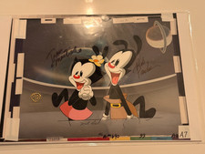 Animaniacs Original Production Animation Cel – Yakko & Dot – Dual Signed – COA – picture