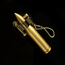 Bullet Trench Lighter Replica - Steampunk - WWII - STALKER - Metro 2033 2039 FPS picture