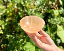 Selenite Crystal Charging Bowls - Choose Size & Shape (Polished Selenite Bowl) picture