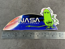 Vintage 1990s Advertising/Promotional Sticker Sign NASA Space Drome - D.R.O.M.E picture