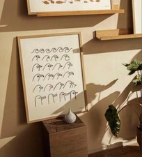 iittala Oiva Toikka Poster 70x50cm Birds picture
